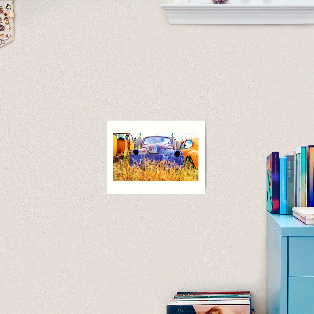 Rusty Gold Art Print