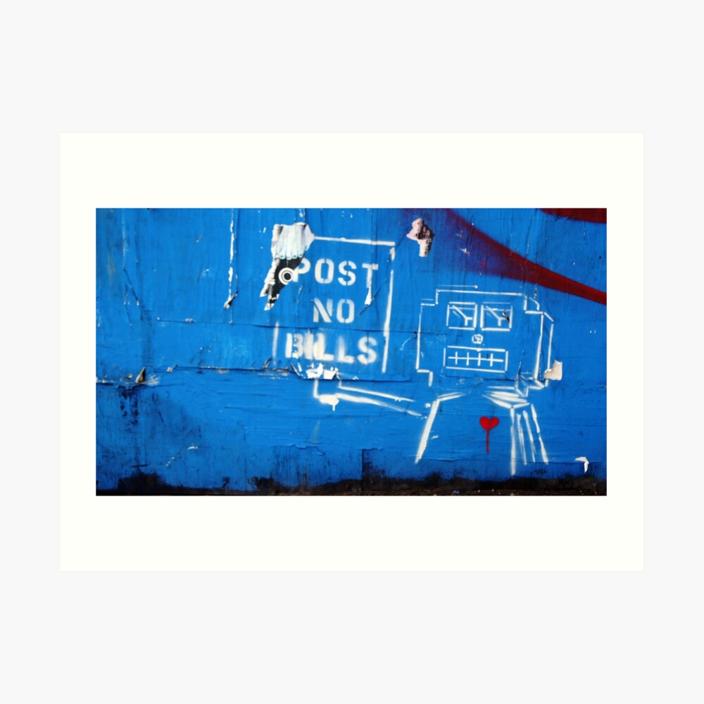 Don't Break the Robot's Heart Art Print