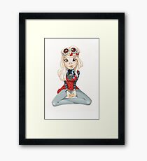 Candy Band Aid Framed Print