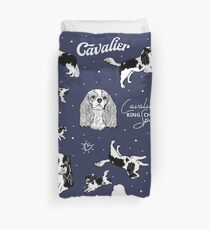 Cavalier King Charles Spaniel - Pattern Duvet Cover