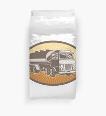 Cement Truck Duvet Cover