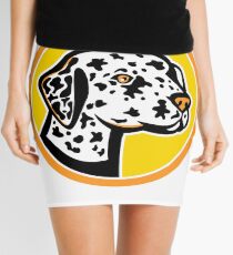 Dalmatian Dog Mascot Mini Skirt