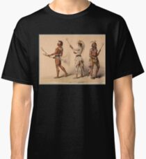 Lacrosse Native American Indian Iroquois Canadian Aborigine Classic T-Shirt