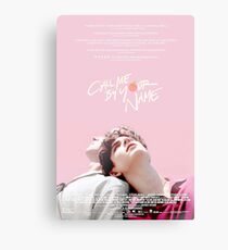 Call Me By Your Name Canvas Print