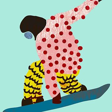 Artwork thumbnail, Snowboarder by louweasely