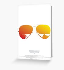 Maverick's Aviators Greeting Card
