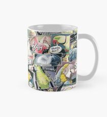 Parrots Comic Style Mug