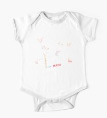 Creative Funny School - Struggle with Math One Piece - Short Sleeve
