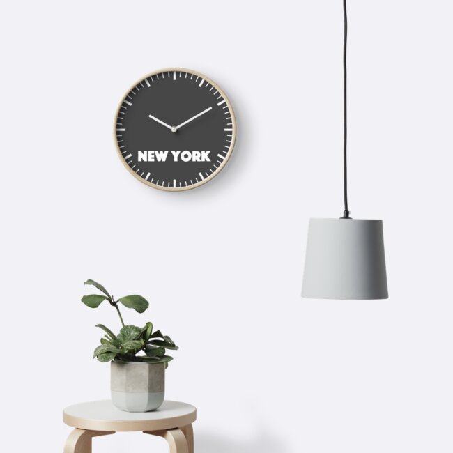 new york time zone clock