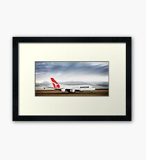 Qantas A380 Framed Print