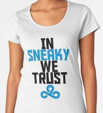 In Sneaky We Trust Women's Premium T-Shirt