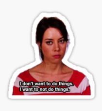 April Ludgate Sticker