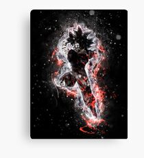 Goku Ultra Instinct (migatte no gokui) Canvas Print