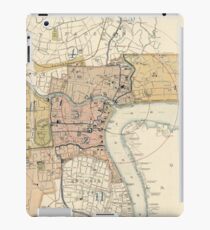 Vintage Map of Shanghai China (1918) iPad Case/Skin