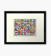 HeMan and the Gang Framed Print