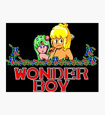 WONDER BOY - SEGA MASTER SYSTEM Photographic Print