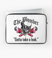 Plumber Skull 5: Gotta Take a Leak Laptop Sleeve