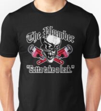 Plumber Skull 5: Gotta Take a Leak Unisex T-Shirt