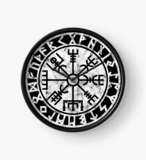 Vintage Vegvisir Futhark Runen Vikings Wikinger Kompass Uhr
