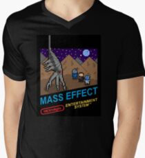 NEStalgia: Mass Effect Men's V-Neck T-Shirt