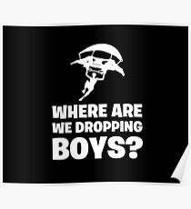 Fortnite Drop Poster
