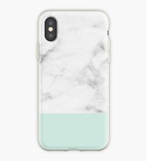 Marmor Mintgrün Telefonkasten iPhone-Hülle & Cover