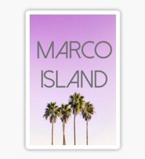 marco island florida Sticker