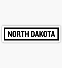 North Dakota Sticker