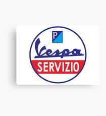 VESPA SERVIZIO Canvas Print