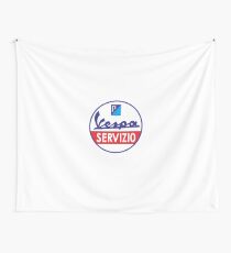 VESPA SERVIZIO Wall Tapestry