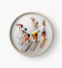 Cyclists 1 Clock