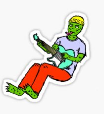 lizard_rock Sticker
