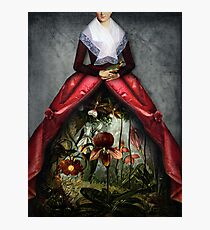 Her garden Photographic Print