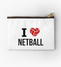I love Netball Studio Pouch