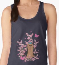 Yorkshire and flowers Women's Tank Top