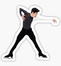 Nathan Chen ausgeschnitten Aufkleber Sticker