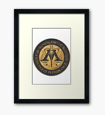 Ministry of Magic Framed Print