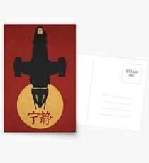 Firefly - Serenity Silhouette - Joss Whedon Postcards