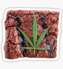 Pot Brownie Sticker