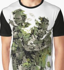 Metal Gear Solid 3 - Snake and The Boss Graphic T-Shirt