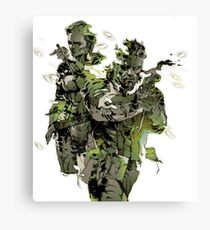 Metal Gear Solid 3 - Snake and The Boss Canvas Print