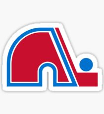 Nordiques Quebec Hockey Team Avalanche Vintage Sticker