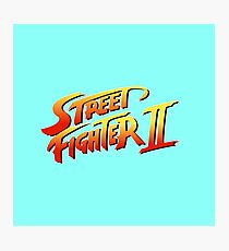 Street Fighter 2 Photographic Print