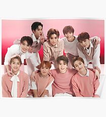 NCT127 touch pink Poster