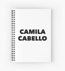 Cuaderno de espiral Camila Cabello