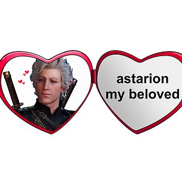 Astarion My Beloved BG3 Sticker" Sticker for Sale by MausHausArt | Redbubble