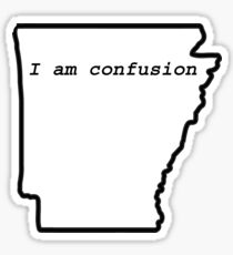 Why is this one Kansas, and this one is not Arkansas? Sticker