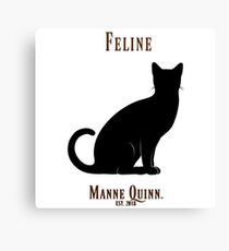 Manne Quinn - Feline Canvas Print
