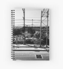 Plenty Of Power Lines And Telephone Lines Spiral Notebook