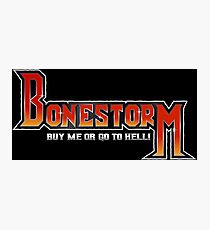 Bonestorm Logo Photographic Print